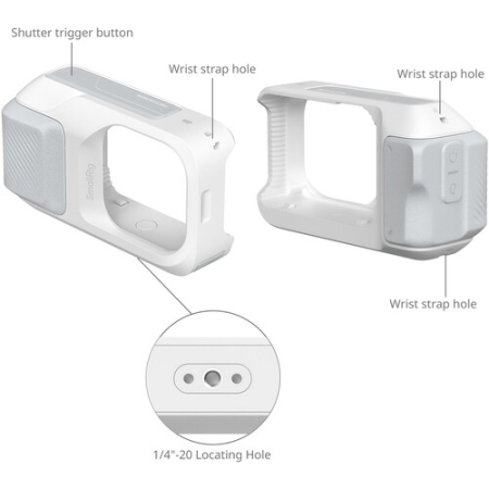 SmallRig 5857 - zestaw, dedykowana klatka do fotografii ulicznej (do Insta360 GO Ultra)